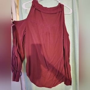 Long sleeve shirt cutouts